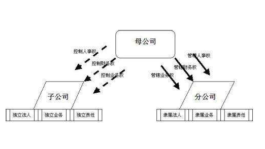 分公司与子公司的区别